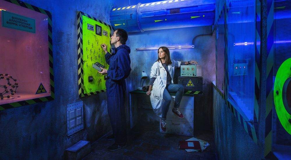 Фото квеста Малый адронный коллайдер Чебоксары Клаустрофобия